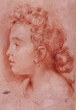 Maratta, Carlo - Porträt von Faustina Maratti