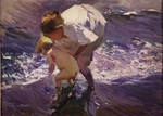 Sorolla y Bastida, Joaquín - Am Strand