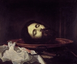 Ribera, José, de - Der Kopf Johannes des Täufers