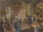 Makowski, Konstantin Jegorowitsch - Das werfen den Hopfen (Studie)