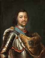 Kupecky (Kupetzky), Jan (Johann) - Porträt von Kaiser Peter I. der Große (1672-1725)