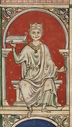 Paris, Matthew - Wilhelm II. von England (Aus Historia Anglorum, Chronica majora)