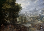 Brueghel, Jan, der Ältere - Bewaldete Landschaft