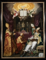 Bloemaert, Abraham - Die vier lateinischen Kirchenväter