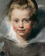 Rubens, Pieter Paul - Porträt von Clara Serena Rubens