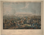 Rugendas, Johann Lorenz, der Jüngere - Szene nach der Völkerschlacht bei Leipzig: Fürst Schwarzenberg überbringt die Siegesnachricht am 18. Oktober 1813