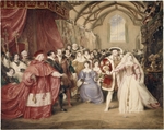 Stephanoff, James - Das Bankett von Heinrich VIII. im York Place