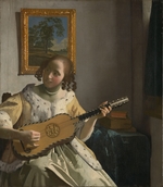 Vermeer, Jan (Johannes) - Die Gitarrenspielerin