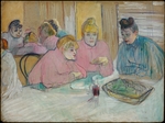Toulouse-Lautrec, Henri, de - Damen im Esszimmer