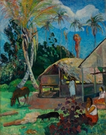 Gauguin, Paul Eugéne Henri - Les pourceaux noirs (Die schwarzen Schweine)