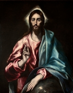 El Greco, Dominico - Christ der Erlöser (El Salvador)