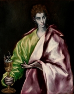 El Greco, Dominico - Johannes der Evangelist