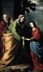 Pereda y Salgado, Antonio, de - Begegnung von Maria und Elisabet