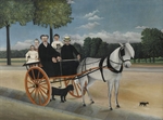 Rousseau, Henri Julien Félix - Der Wagen des Vaters Junier