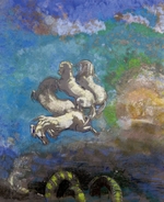 Redon, Odilon - Streitwagen des Apollon