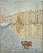 Signac, Paul - Rote Boje (La bouée rouge)