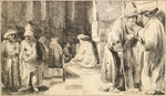 Rembrandt van Rhijn - Juden in der Synagoge