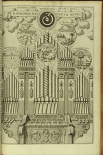Kircher, Athanasius - Die Harmonie der Schöpfung bei ihrer Entstehung (Harmonia Nascentis Mundi) aus Musurgia Universalis