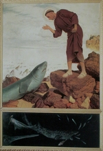 Böcklin, Arnold - Der Heilige Antonius predigt den Fischen
