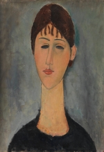 Modigliani, Amedeo - Porträt von Anna Zborowska