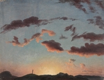 Baade, Knud - Wolkenstudie