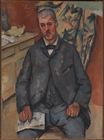 Cézanne, Paul - Sitzender Mann
