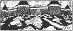 Bilibin, Iwan Jakowlewitsch - Illustration zum Poem Kain von Wjatscheslaw Iwanow. Zeitschrift Adskaja Potschta (Höllenpost)
