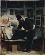 Daumier, Honoré - Der Kupferstichsammler