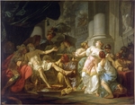 David, Jacques Louis - Senecas Tod