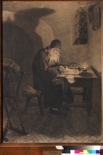 Wasnezow, Viktor Michailowitsch - Pimen. Illustration zum Drama Boris Godunow von A. Puschkin