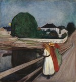 Munch, Edvard - Die Mädchen auf der Brücke