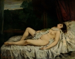 Courbet, Gustave - Die schlafende Nackte