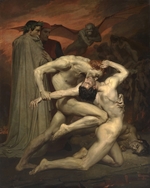 Bouguereau, William-Adolphe - Dante und Vergil in der Hölle