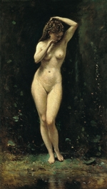 Corot, Jean-Baptiste Camille - Dianas Bad (Das Brunnen)