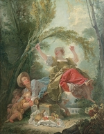 Fragonard, Jean Honoré - Eine Wippe