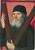 Meister der Magdalenenlegende - Bildnis eines Mannes als Heiliger Andreas