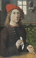 Meister des Jüngsten Gerichts von Lüneburg - Bildnis eines jungen Mannes