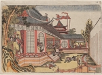 Hokusai, Katsushika - Fan Kuai und das Bankett in Hongmen (Hankai Komon no kai no zu)