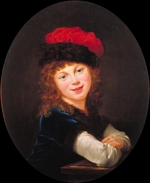 Vigée Le Brun, Louise Élisabeth - Mädchenportrait