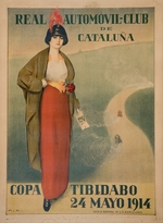 Casas, Ramon - Real Automóvil Club de Cataluña (Plakat)