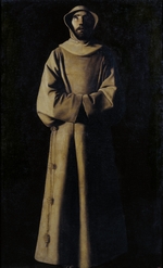 Zurbarán, Francisco, de - Die Erscheinung des Heiligen Franziskus vor dem Papst Nikolaus V.