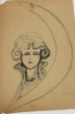 Delcourt (Nadja), Léona - Selbstbildnis