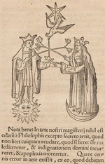 Unbekannter Künstler - Illustration für Rosarium philosophorum sive pretiosissimum donum Dei