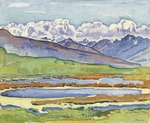 Hodler, Ferdinand - Landschaft bei Montana