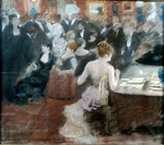 De Nittis, Giuseppe - Der Salon der Prinzessin Mathilde