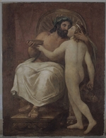 Mengs, Anton Raphael - Jupiter küßt Ganymed