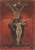 Rops, Félicien - Die Satanisten (Der Kalvarienberg)