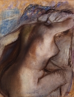 Degas, Edgar - Nach dem Bad, sich abtrocknende Frau