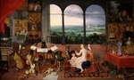Brueghel, Jan, der Ältere - Allegorie des Hörsinns