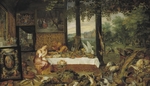 Brueghel, Jan, der Ältere - Allegorie des Geschmackssinns